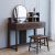 Chinese Modern Oriental Wooden Dressing Table Set with Stool