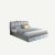 Scandinavian Storage Bed with Integrated USB Charger Port
