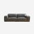 WoZaiJia Augsburg Bergen Leather Sofa