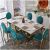 Italian Luxury Living Modern Contemporary Faux Marble Dining Table