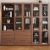 Modern Midcentury Country Wooden Storage Bookshelf Bookcase