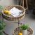 Tai An Rattan coffee table living room small apartment shelf B&B style round retro side Zen corner table