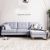 Modern Nordic Upholstered Sectional Sofa