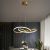 Modern Contemporary Classic Swirl Hanging Ceiling Pendant Light