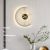 Lacey Modern Clock Wall Light