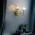 Modern Crystal Lampshade Wall Lamp