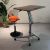 Dihao Portable Computer Table Height Adjustable Rolling Laptop Desk Lifting table