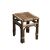 Tai An Nordic natural rattan bench ins entrance door solid wood shoe changing stool creative retro bedroom rattan bed end stool 37*37*H45cm