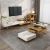 Modern TV Console and Multifunction Coffee Table Living Room Set