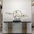 Oriental Chinese Modern Wrought Iron Table Accent Decor