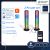 Tuya Smart RGBW Ambience Table Lamp Symphony light WIFI+BLE infrared Symphony Music Sound Control Light Alexa Google Home Assistant Supports IOS And Android Smartphones
