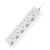 BULL GNSG-E305T-30  5 Way Safety Socket/Extension Socket Outlet/Power Strip 3M Professional Lightning Protection & Surge Protector. Individual LED Indicator & 2-PIN Euro Plug Friendly