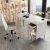 Modern Classic White Study/Work Desk