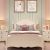 White Country-Inspired Children Bed and Bedside Table