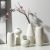 Purity Glazed Table Vase