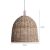 Tai An Retro rattan chandelier living room Southeast Asian simple modern lamps homestay style lighting net red restaurant rattan art lampshade rattan solid chandelier 45cm*45H