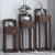 Chinese Oriental Modern Display Vase Stand with Drawer