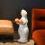 Nordic Rabbit Figurine with Tray