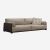 WoZaiJia Gusto Life Hardsoft Leather Sofa