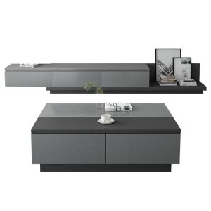 Windham Living Room Console and Coffee Table Set